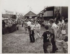 Clyde Beatty Circus Midway Side Show Entrada Década de 1970 - Foto Original comprar usado  Enviando para Brazil