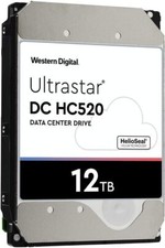 Wewnętrzny dysk twardy WD Ultrastar DC HC520 12TB HUH7212ALE604 3,5-calowy dysk twardy sata3, używany na sprzedaż  Wysyłka do Poland
