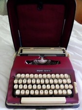 Typewriter red carrying for sale  SHEFFIELD