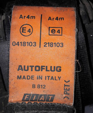 Ceinture sécurité fiat d'occasion  Expédié en France