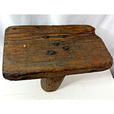 Wooden milking stool for sale  Polo