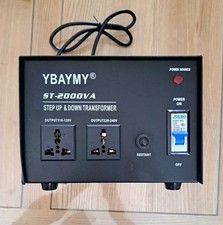 Transform 2000w voltage for sale  WATFORD