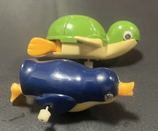 Brinquedos de banho vintage 1977 TOMY Singapura Wind-Up tartaruga e pinguim comprar usado Brinquedos de banho vintage 1977 TOMY Singapura Wind-Up tartaruga e pinguim comprar usado  Enviando para Brazil