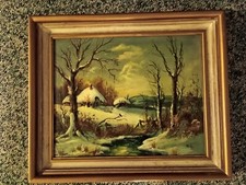 Vintage oil painting. for sale  Dacula