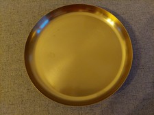 Goldener teller metall gebraucht kaufen  Frankfurt am Main