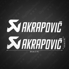 Kit stickers akrapovic d'occasion  Marseille II