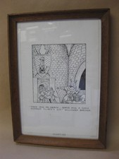 Gilbey gin framed for sale  LLANELLI