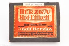 Adolf Herzka Rot-Etikett Rot-Ultra-Platte Photographic 5x4 em placas de filme seladas, usado comprar usado  Enviando para Brazil