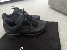Chanel black trainers for sale  READING