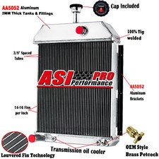 Radiador de alumínio 4 fileiras compatível com Massey Ferguson 275 9A298605 579337M92 219949 comprar usado  Enviando para Brazil
