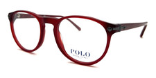 NOVO POLO RALPH LAUREN PH2150 5458 ÓCULOS VINTAGE VERMELHO AUTÊNTICO 47-19-145, usado comprar usado  Enviando para Brazil
