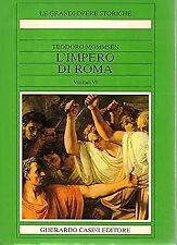 mommsen l impero roma usato  Italia