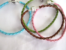 Faux braided leather for sale  NEWARK