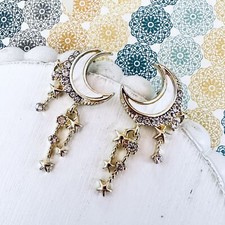Gold tone crescent for sale  Bartlett