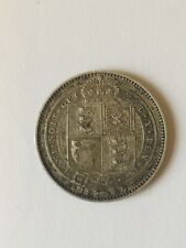 Victoria silver shilling for sale  TRURO