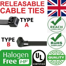 Releasable reusable cable for sale Releasable reusable cable for sale  BLACKBURN