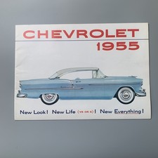 1955 chevrolet brochure for sale  LEAMINGTON SPA