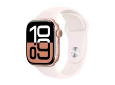 Apple Watch 10 Series 10 42mm ouro rosa alumínio - pulseira esportiva blush leve P/M comprar usado  Enviando para Brazil