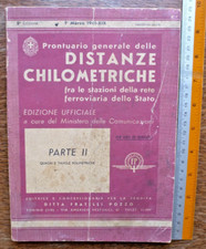 Prontuario distanze chilometri usato  Faenza
