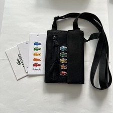 LACOSTE Acessórios Masculinos Polaroid Multi-Logo Patch Wallet Edição Limitada VHTF Ra, usado comprar usado  Enviando para Brazil