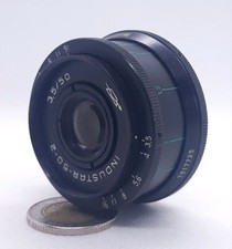 Industar-50-2 50mm f/3.5 M42 ZSRR Naleśnik Tessar Vintage Ręczne czyszczenie obiektywu na sprzedaż  PL