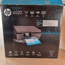 Impressora Jato de Tinta All-in-One Sem Fio HP Photosmart 6520 com Tela Sensível Ao Toque – Testada comprar usado  Enviando para Brazil