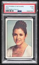 Usado, 1977 Panini European Star Wars Álbum Adesivos Princesa Leia Organa #246 PSA 3 comprar usado  Enviando para Brazil