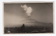 Cartão postal fotográfico do Chile 1929 erupção cutânea do vulcão Calbuco NÃO USADO Ed Karl Puerto Varas comprar usado  Enviando para Brazil