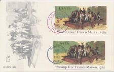 #UX94 Swamp Fox Francis Marion Andrews prestígio capa primeiro dia combo cancelamento duplo, usado comprar usado  Enviando para Brazil