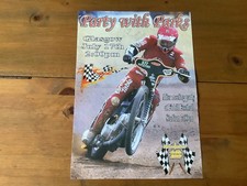 Speedway poster. original for sale  EXMOUTH