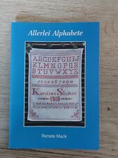 Kreuzstichheft allerlei alphab gebraucht kaufen  Tarmstedt