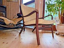 Cadeira lounge vintage anos 60 jacarandá Skalma retrô cadeira fácil dinamarquesa anos 60 B12B comprar usado  Enviando para Brazil