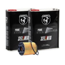 4 LITRI OLIO MOTORE SELENIA ABARTH 10W50 0101 ACEA C3 100% SINTETICO + FILTRO, usado comprar usado  Enviando para Brazil
