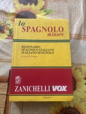 Spagnolo minore. dizionario usato  Senise