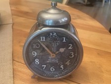 Antigo relógio despertador Western Clock Co. Westclox BLACK BIRD da década de 1920 comprar usado  Enviando para Brazil
