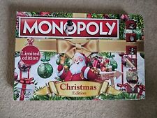 Christmas monopoly board for sale  WITNEY