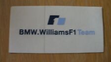 Aufkleber bmw williams gebraucht kaufen  Dortmund