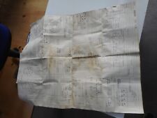 Riesiger englischer schaltplan gebraucht kaufen  Tübingen