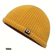 Chapéu gorro Kufi chapéu docker pescador lã caveira boné arrastão com nervuras inverno comprar usado  Enviando para Brazil