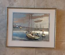 Framed foiled print for sale  Welch