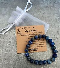 Lapis lazuli bracelet d'occasion  Expédié en Belgium