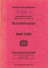 Buchfahrplan 1980 heft gebraucht kaufen  Hamm
