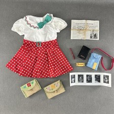 Usado, Kit de boneca American Girl repórter vestido filme caderno jornais fotos caneta embreagem comprar usado  Enviando para Brazil