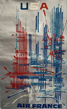 Georges mathieu affiche d'occasion  Flines-lez-Raches