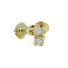 14k solitaire stud d'occasion  Expédié en Belgium