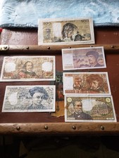 Lot billets francais d'occasion  Beaune-la-Rolande