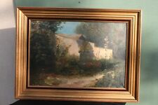 Tableau peinture chemin d'occasion  France