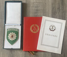 Ddr schutzpolizei ehrenplakett gebraucht kaufen  Brück