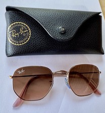 RAY BAN | NOVO | HEXAGONAL GRANDE | LENTE PLANA | 3548N 9069A5 | COBRE | ROSA comprar usado  Enviando para Brazil