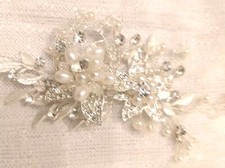 Haarschmuck hochzeit silber gebraucht kaufen  Strausberg